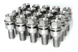 PORSCHE TITANIUM LUG BOLT SET (Stock Wheels)