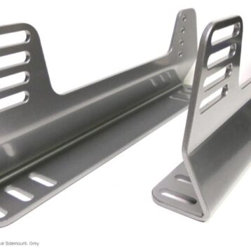 PLANTED ALUMINUM OFFSET UNIVERSAL SIDEMOUNT- GREY